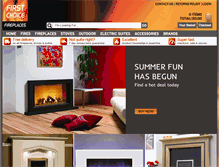 Tablet Screenshot of firstchoicefireplaces.co.uk